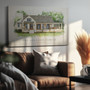 Personalized Housewarming Canvas: Transform House Photo Into Watercolor Painting - Unique Realtor Or Christmas Gift