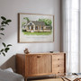 Personalized Housewarming Canvas: Transform House Photo Into Watercolor Painting - Unique Realtor Or Christmas Gift