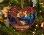 In Loving Memory Of Dad Suncatcher Ornament Memorial Christmas Tree DéCor For Sympathy And Remembrance