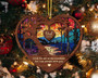 In Loving Memory Of Dad Suncatcher Ornament Memorial Christmas Tree DéCor For Sympathy And Remembrance