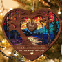 In Loving Memory Of Dad Suncatcher Ornament Memorial Christmas Tree DéCor For Sympathy And Remembrance