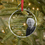 Heartfelt Mom Loss Acrylic Ornament - Custom Photo Christmas Remembrance For Memorial Day