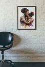 Mother's Love Canvas Art For Black Family - Heartfelt Gift For Living Room