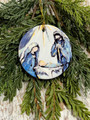 Meaningful Christian Ornament Featuring Mary, Joseph, and Jesus