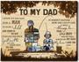 Heartfelt Dad And Daughter Fishing Canvas For Father's Day - Personalized Photo Gift