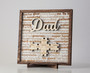 Thoughtful Personalized Dad Puzzle Wood Sign - Ideal Fathers Day Gift From Daughter Or Wife