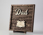 Thoughtful Personalized Dad Puzzle Wood Sign - Ideal Fathers Day Gift From Daughter Or Wife