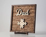 Thoughtful Personalized Dad Puzzle Wood Sign - Ideal Fathers Day Gift From Daughter Or Wife