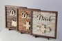 Thoughtful Personalized Dad Puzzle Wood Sign - Ideal Fathers Day Gift From Daughter Or Wife