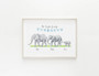 Elephant Family Personalized Canvas - Custom Wall Art For Living Room - Thoughtful Family And Christmas Gift