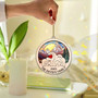 Custom Elephant Family Christmas Suncatcher Ornament For Family Members Of 2-7 | Thoughtful Holiday Gift 2024