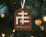 Heartfelt Family Puzzle Ornament For Christmas Tree Decor 2024 Personalized Family Names