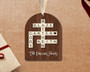 Heartfelt Family Puzzle Ornament For Christmas Tree Decor 2024 Personalized Family Names