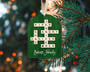 Heartfelt Family Puzzle Ornament For Christmas Tree Decor 2024 Personalized Family Names