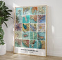 Custom Travel Map Canvas For Families - Heartfelt Travel Wall Decor