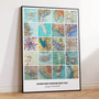 Custom Travel Map Canvas For Families - Heartfelt Travel Wall Decor