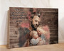 Heartfelt Father's Day Wall Art - Personalized Canvas Gift From Daughter, Son Or Wife For Dad's First Father's Day