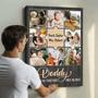 Thoughtful Personalized Photo Collage Canvas For Father's Day - Perfect Gift For Daddy, Husband Or Dad Birthday