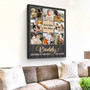 Personalized Puzzle Photo Collage Canvas For Father's Day - Perfect Gift For Daddy, Husband