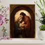 Custom Holy Family Nativity Canvas - Traditional Catholic Art For Home DéCor