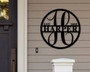 Housewarming Metal Sign With Personalized Home Coordinates For Family - Perfect Wedding Or Anniversary Gift