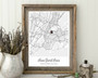 Thoughtful Housewarming Canvas Gifts - Custom Home Sweet Home Map For New Homeowners