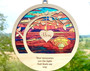 In Memory Of Dad Suncatcher - Personalized Sympathy Gift For Loss Of Mother, Father, Brother, Sister, Friend