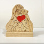 Customized Lion King Family Wood Sign - Heartfelt Parent Anniversary Home Decor Gift