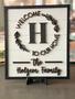 Welcome Family Sign - Thoughtful Housewarming Gift For New Homeowners, Personalized Realtor Present