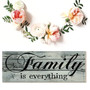 Rustic Farmhouse Family Is Everything Sign For Home Dining Living Room Bedroom Bathroom Decor