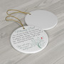 Sympathy Gifts For Loss Of Dad - Heartfelt Christmas Ornament Remembrance Memorial Tribute For Dad