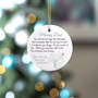 Sympathy Gifts For Loss Of Dad - Heartfelt Christmas Ornament Remembrance Memorial Tribute For Dad