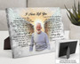 Sympathy Gifts Canvas In Memory Of Dad Guardian Angel Portrait