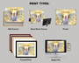 Sympathy Gifts Canvas In Memory Of Dad Guardian Angel Portrait