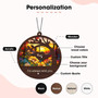 Touching Sympathy Suncatcher - Memorial Gift For Loss Of Dad, Remembering Father Heaven Keepsake