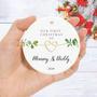 Personalized 2024 Ornament For New Parents - First Christmas Gift