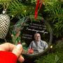 In Memory Of Dad Memorial Christmas Ornament - Personalized Remembrance Gift For Christmas