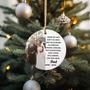 Personalized In Memory Of Dad Ornament - Heartfelt Remembrance Gift For Christmas