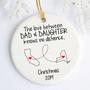 Heartfelt Mother Son Long Distance Ornament - Custom State Design, Thoughtful Going Away Gift From Son