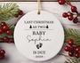 Personalized Christmas Ornament For New Parents 2024 - Pregnancy & Baby Announcement Keepsake Gift