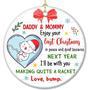 Personalized New Parents Christmas Ornament 2024 For Expecting Moms And Dads - First Christmas Pregnancy Announcement Decor