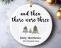 Heartfelt Christmas Ornament For Expecting Parents - Celebrate Baby's Arrival, First Christmas, Personalized Gift