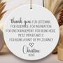 Heartfelt Custom Ornament For Mom - Thoughtful Thank You Gift