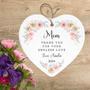 Thoughtful Thank You Mom Ornament Personalized Gift For Mother's Day