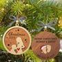 Thoughtful Pregnancy Announcement Ornaments For New Parents - Christmas Gift Set