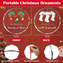 Baby's First Christmas Glass Ornament For New Parents 2024 - New Mom And Dad Family Tree DéCor
