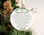 Personalized Ceramic Ornaments 2024 Christmas Gift For Boyfriend's Mom Decor