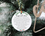 Personalized Ceramic Ornaments 2024 Christmas Gift For Boyfriend's Mom Decor