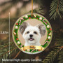 Personalized Pet Photo Christmas Ornaments - Custom Ceramic Xmas Tree DéCor For a Heartfelt 2024 Holiday