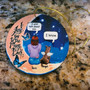 Personalized Dog Mom Ornament With 'I Love You To The Moon And Back' Quote 2023 - Memorial Christmas Gift For Dog Owners
